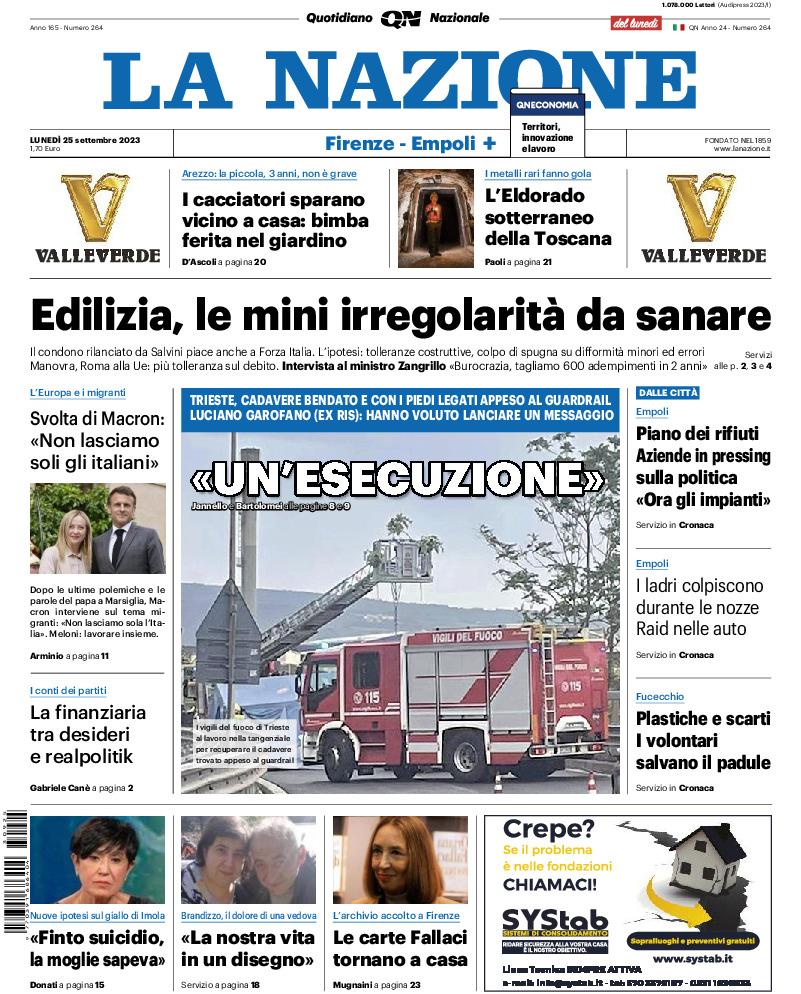 Empoli - lunedì 25 Settembre 2023 20230925 N CRN 09