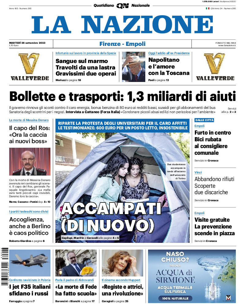 Empoli - martedì 26 Settembre 2023 20230926 N CRN 17