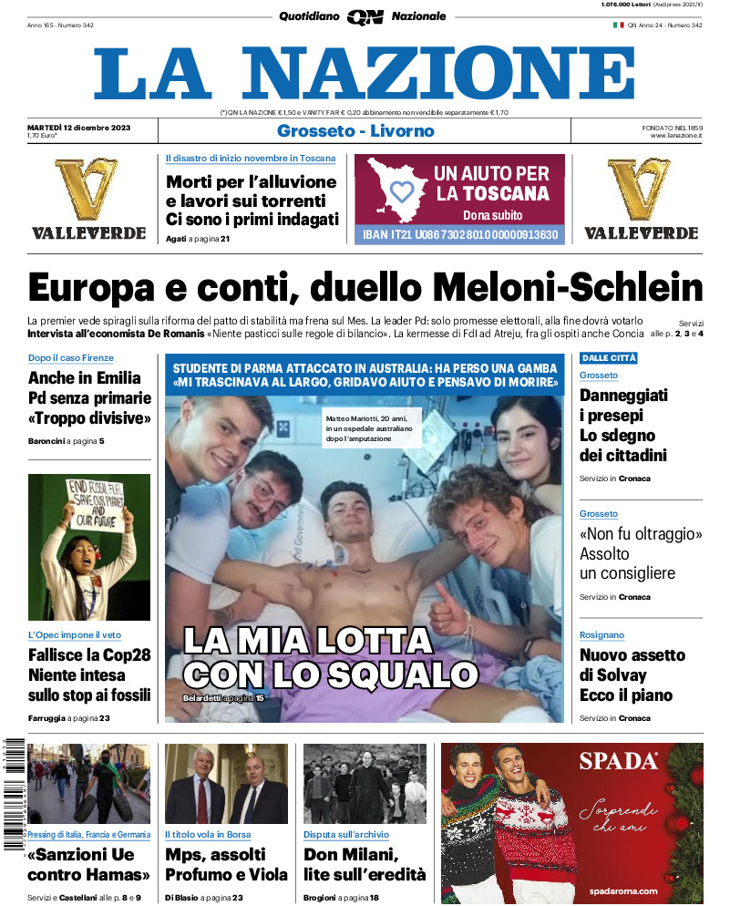 Livorno - martedì 12 Dicembre 2023