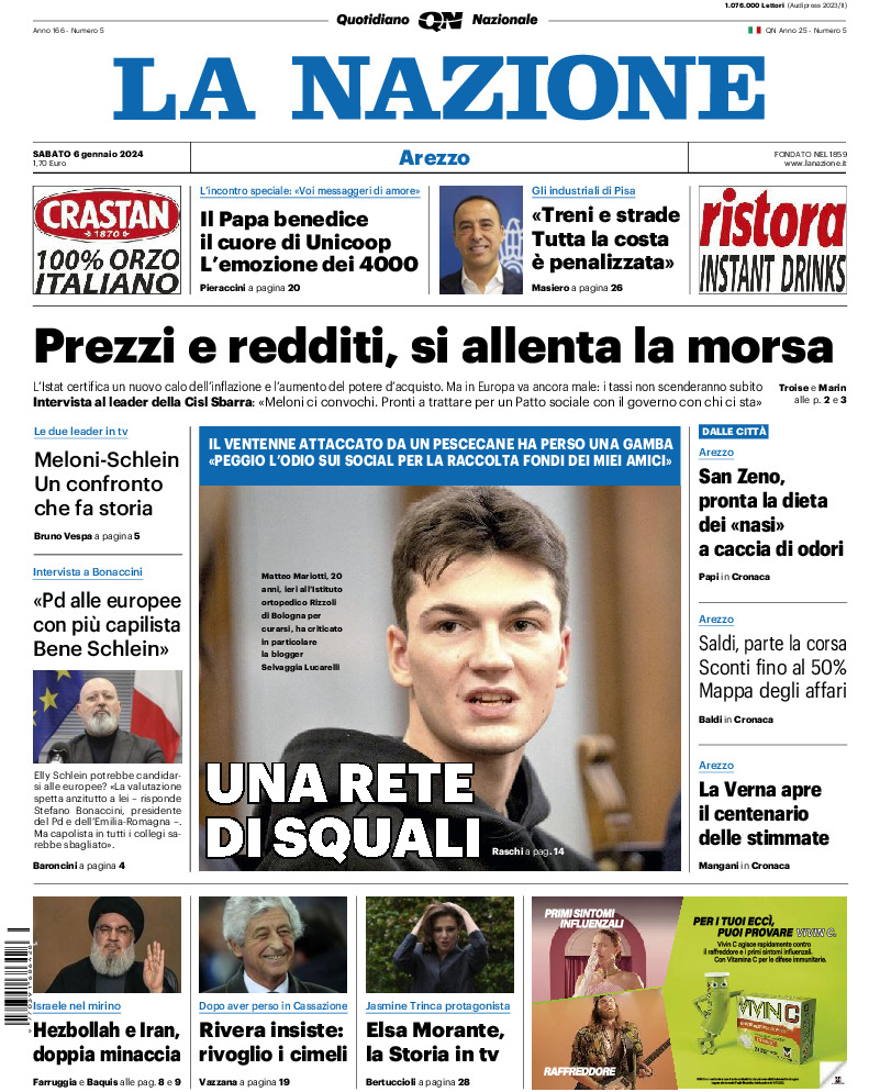 Arezzo - sabato 06 Gennaio 2024
