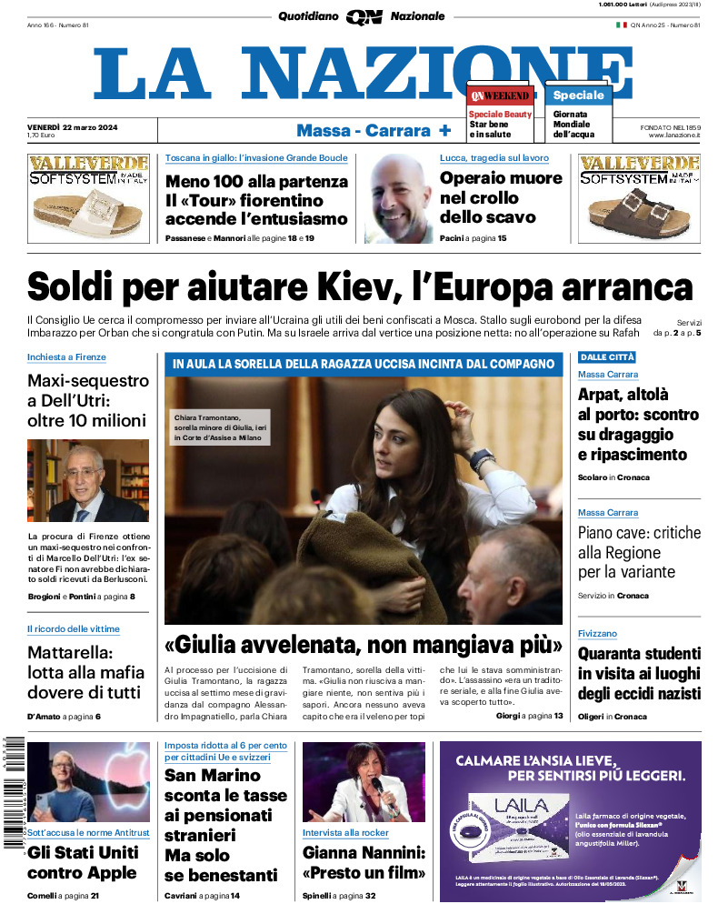 Massa Carrara - venerdì 22 Marzo 2024