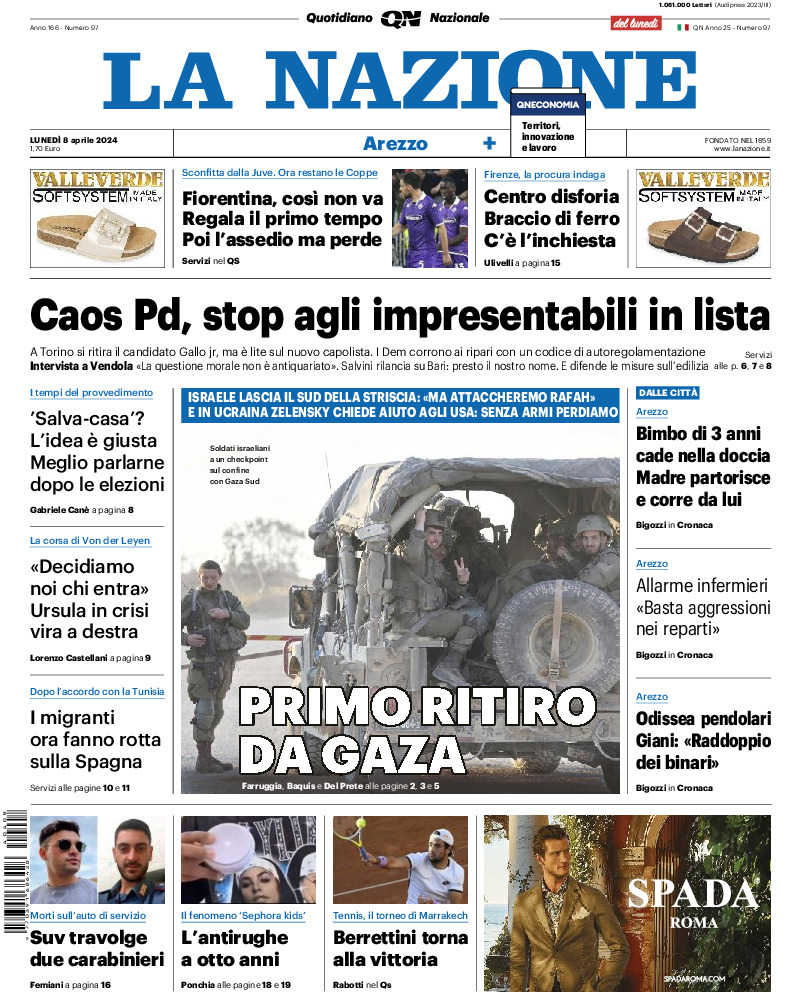 Arezzo - lunedì 08 Aprile 2024