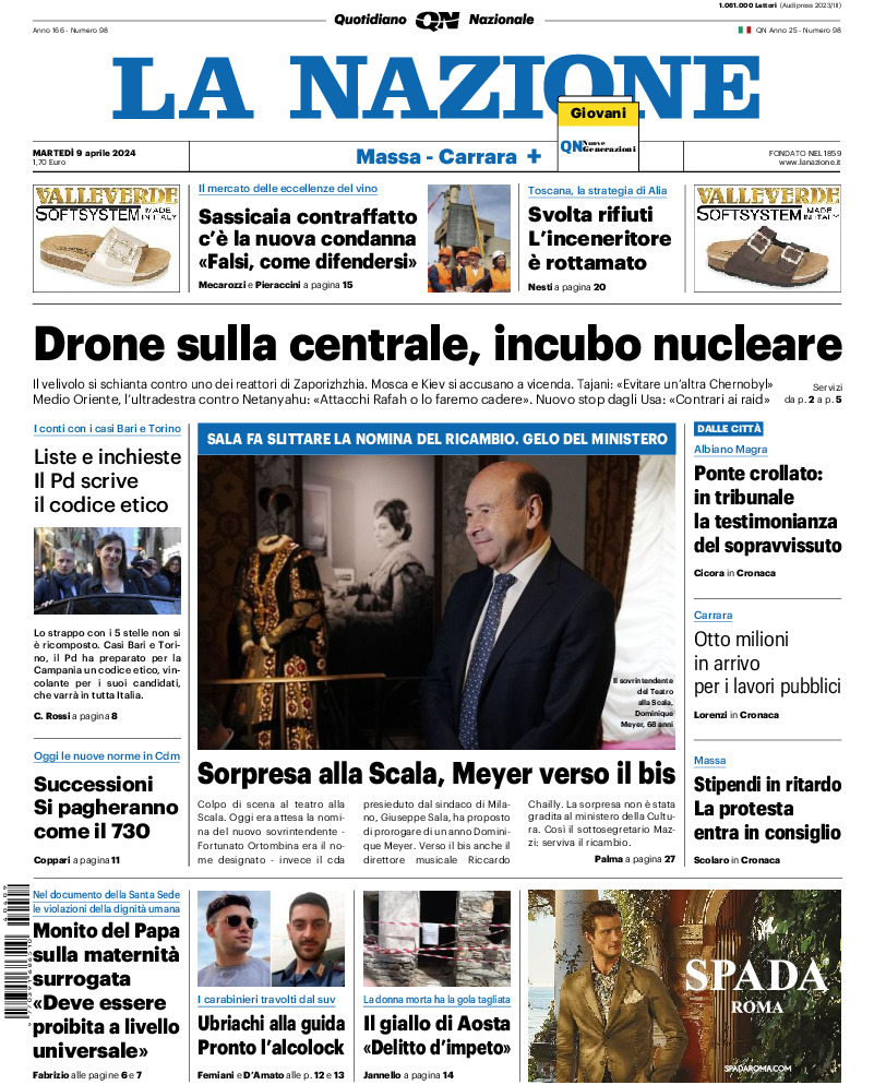 Massa Carrara - martedì 09 Aprile 2024