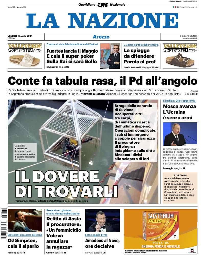 Arezzo - venerdì 12 Aprile 2024