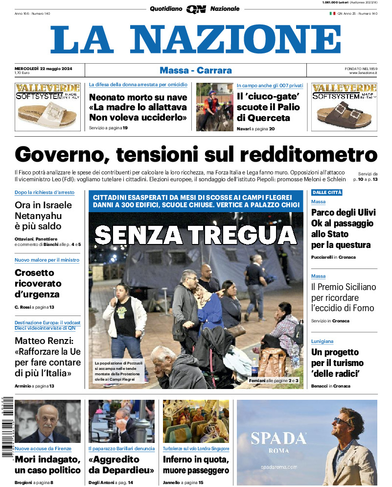 Massa Carrara - mercoledì 22 Maggio 2024