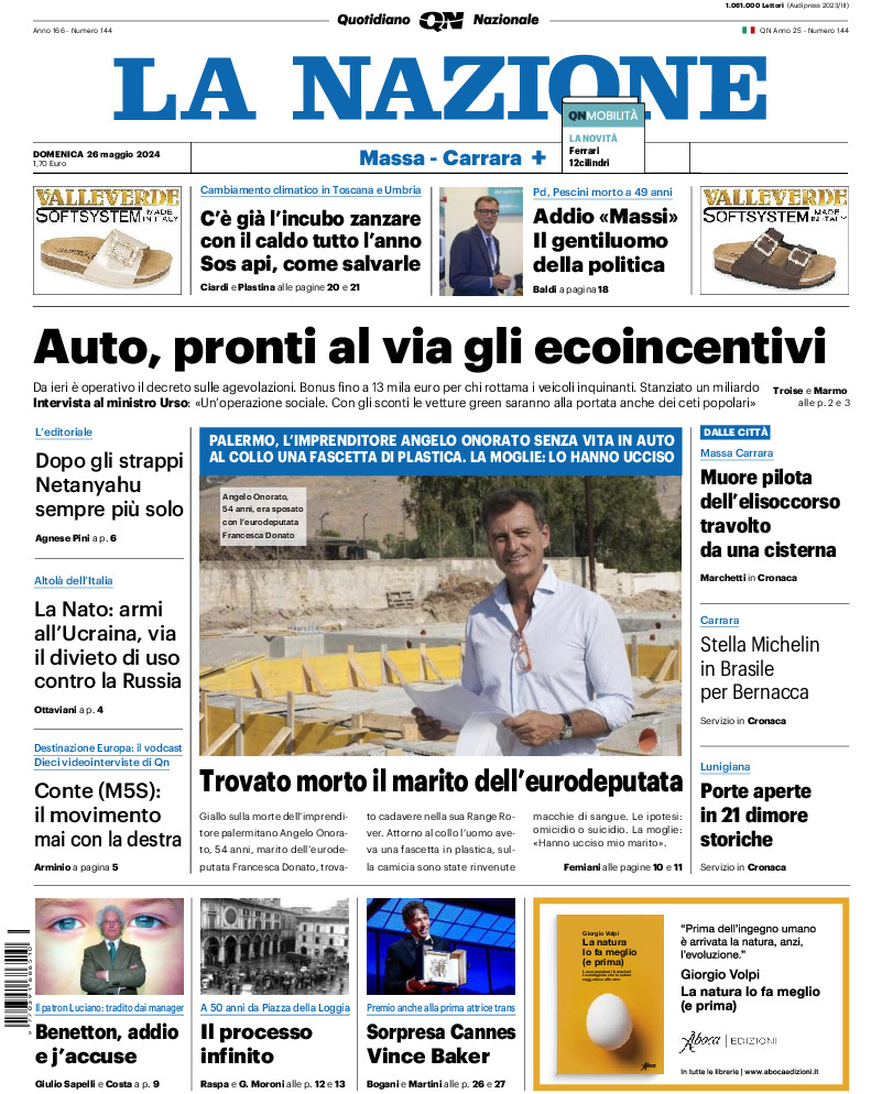 Massa Carrara - domenica 26 Maggio 2024