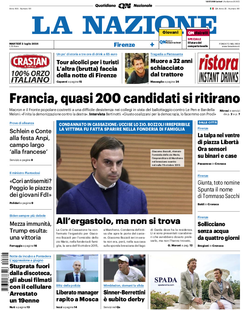 Firenze - martedì 02 Luglio 2024