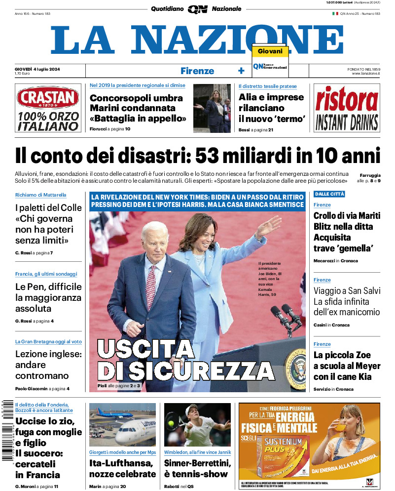 Firenze - giovedì 04 Luglio 2024