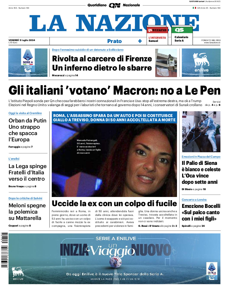 Prato - venerdì 05 Luglio 2024