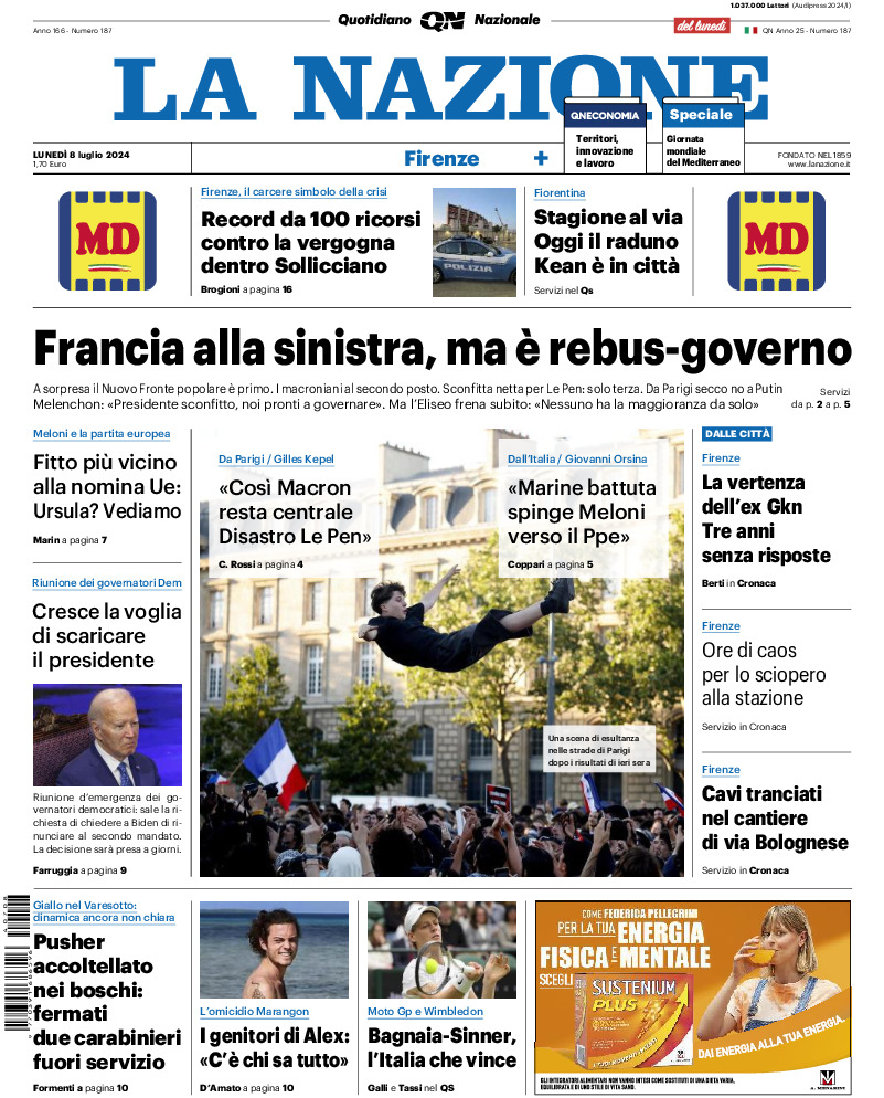 Firenze - lunedì 08 Luglio 2024