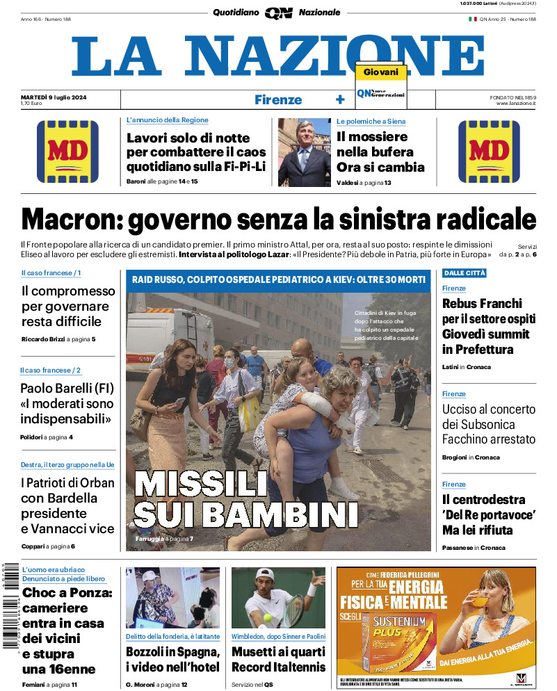 Firenze - martedì 09 Luglio 2024