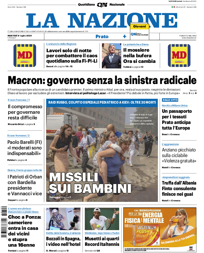 Prato - martedì 09 Luglio 2024