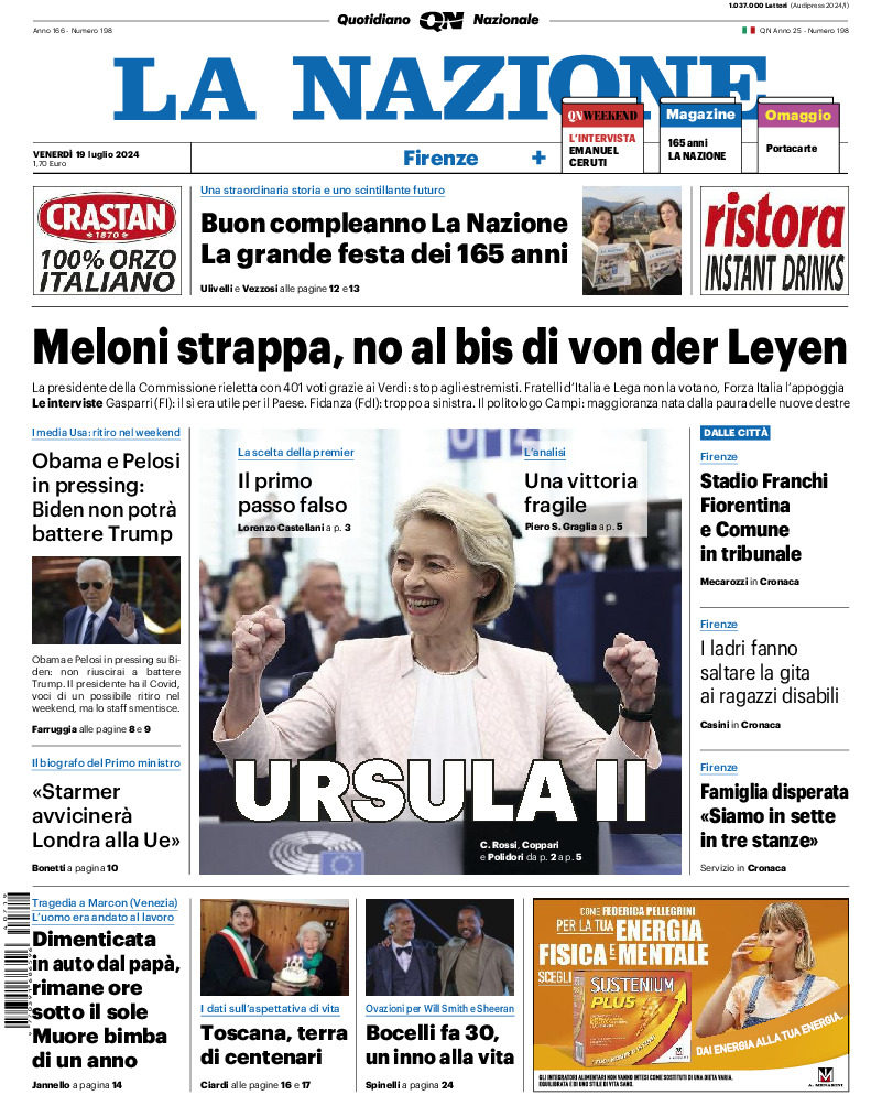 Firenze - venerdì 19 Luglio 2024