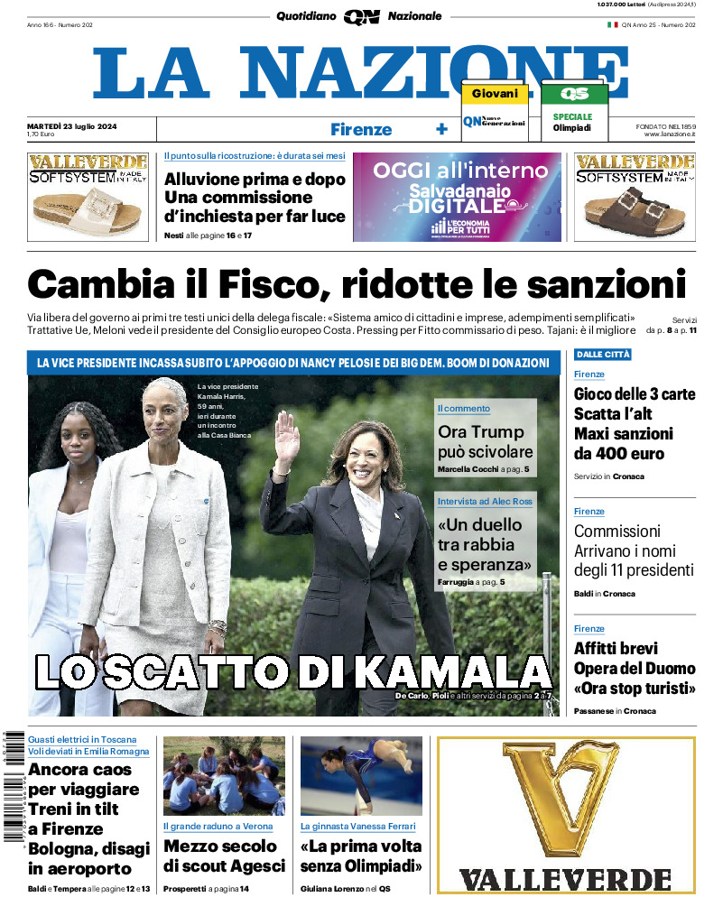 Firenze - martedì 23 Luglio 2024