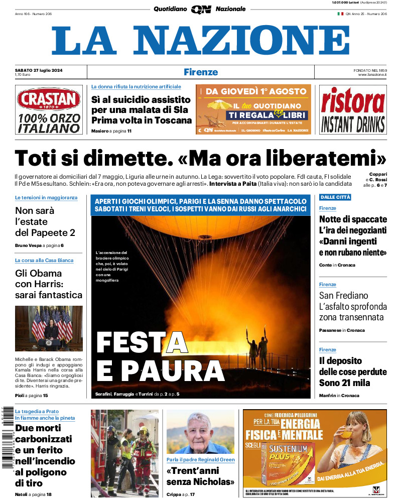 Firenze - sabato 27 Luglio 2024