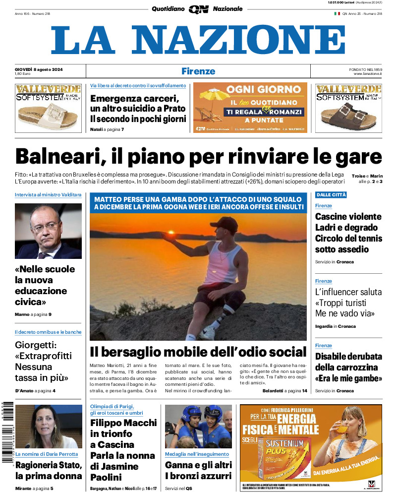 Firenze - giovedì 08 Agosto 2024