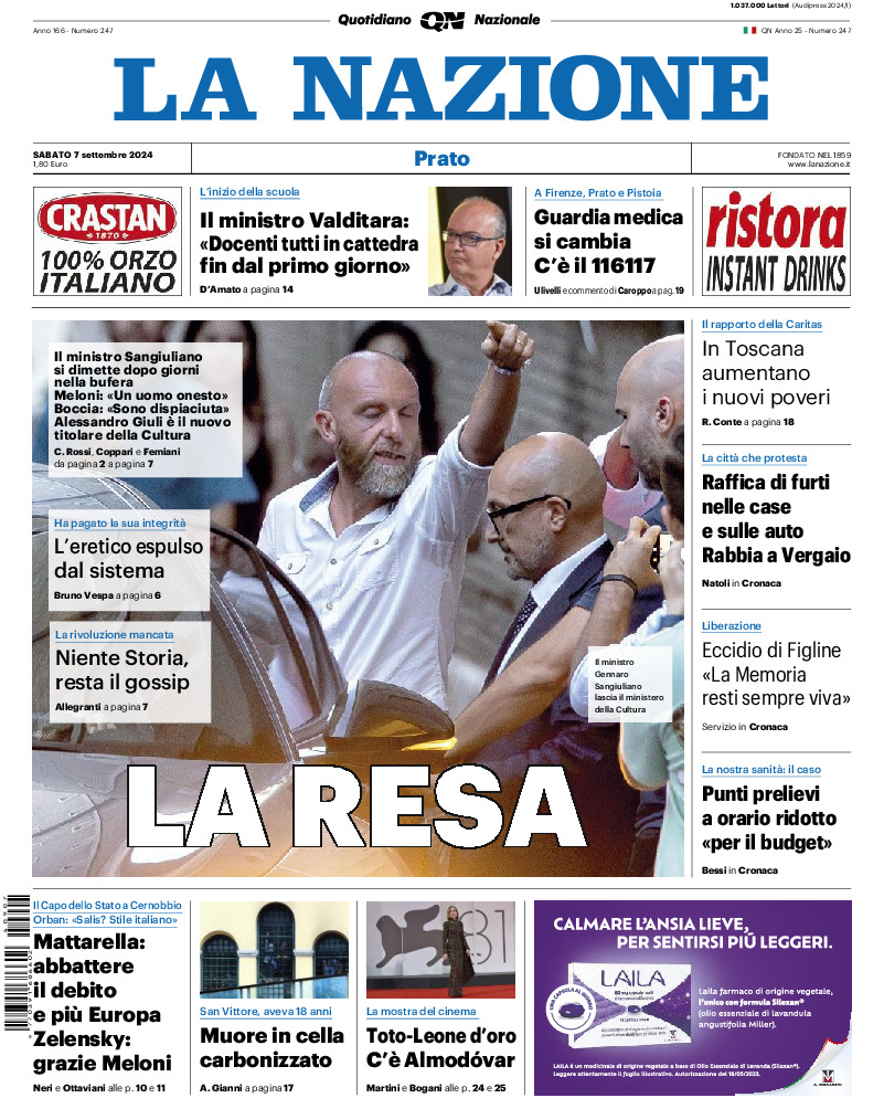 Prato - sabato 07 Settembre 2024
