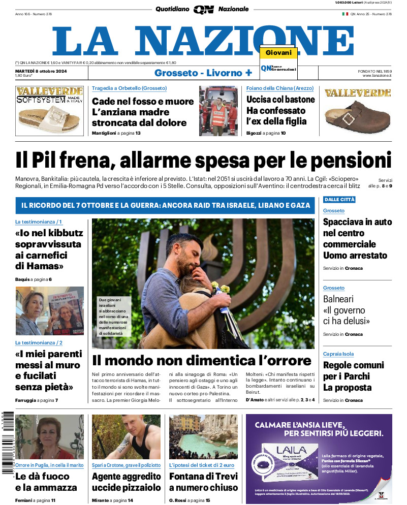 Livorno - martedì 08 Ottobre 2024