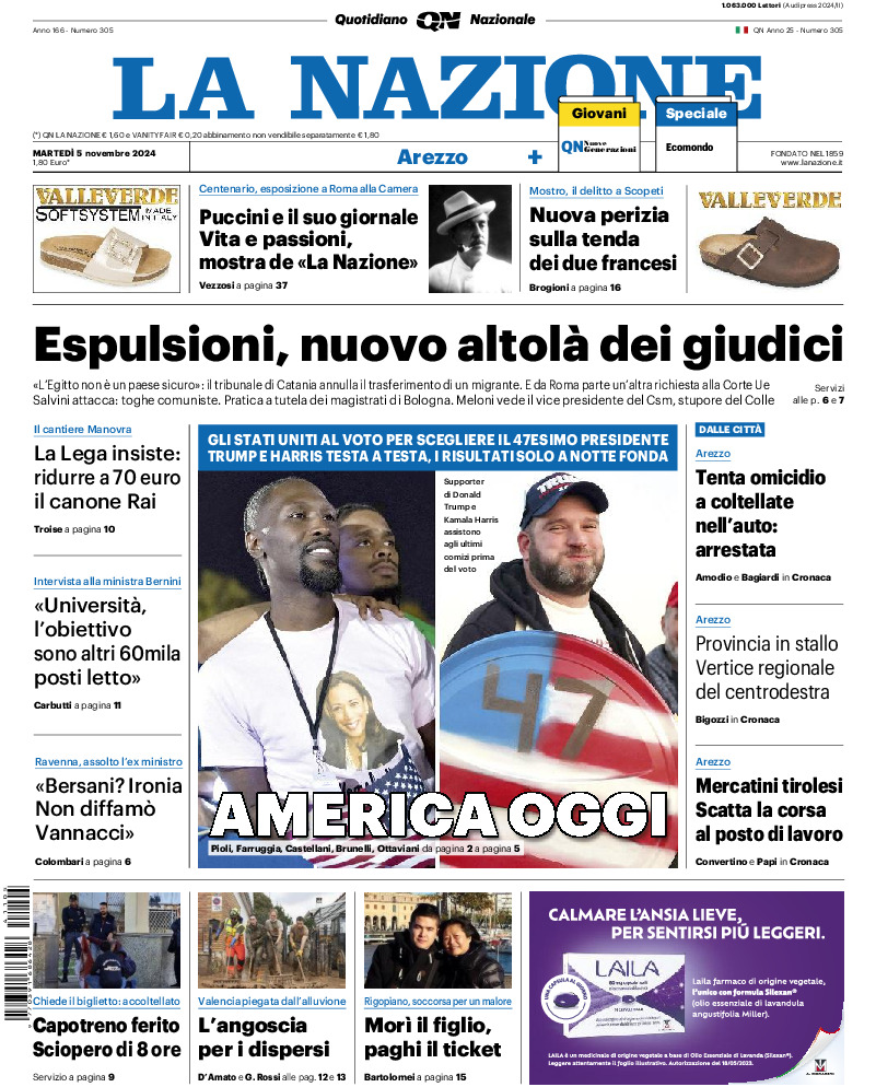 Arezzo - martedì 05 Novembre 2024