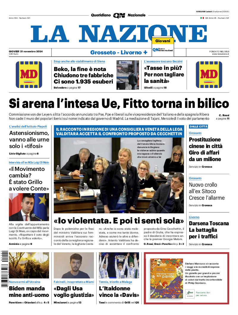 Livorno - giovedì 21 Novembre 2024