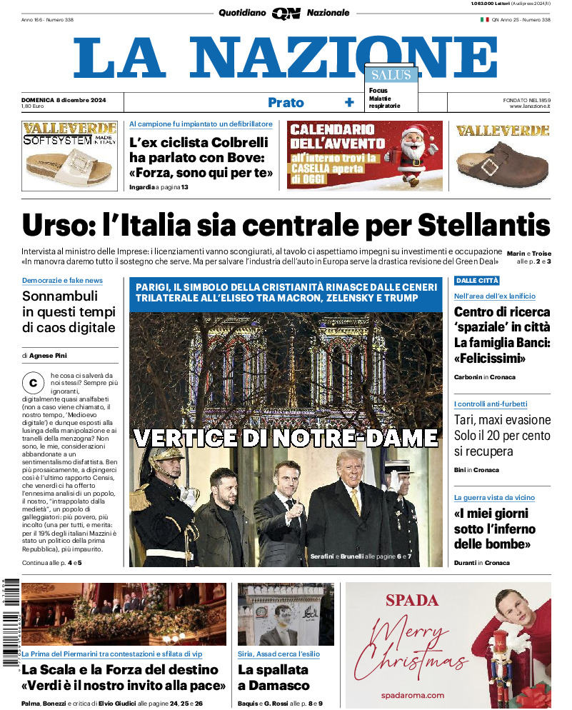 Prato - domenica 08 Dicembre 2024