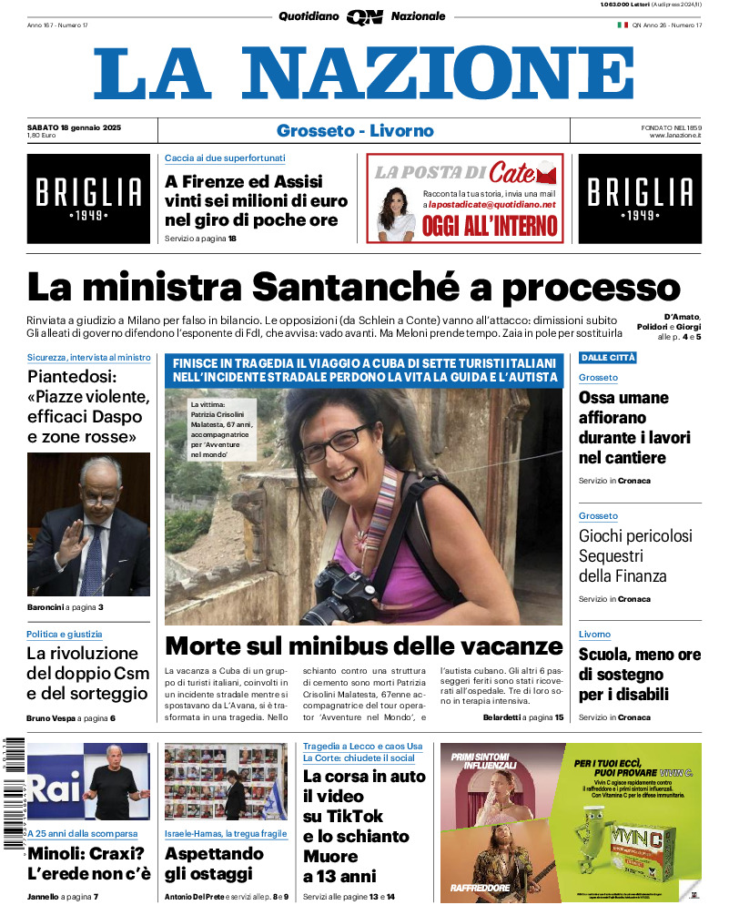 Livorno - sabato 18 Gennaio 2025