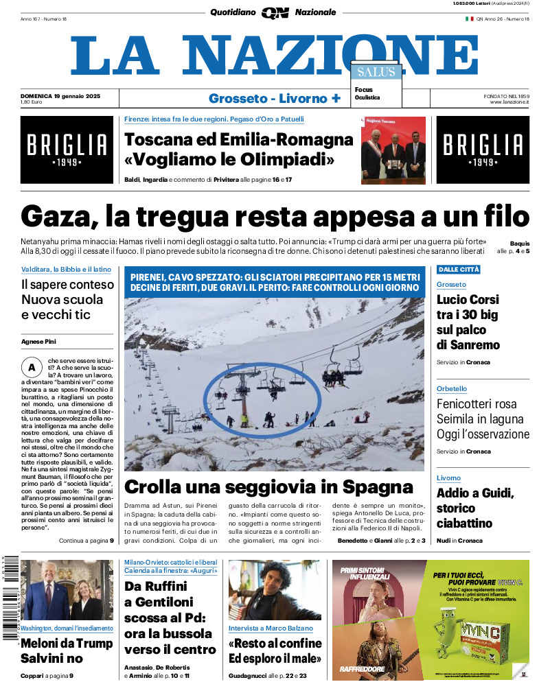 Livorno - domenica 19 Gennaio 2025