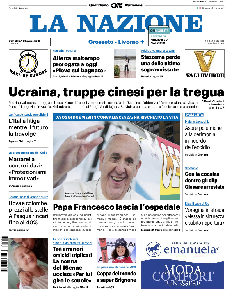 Livorno - domenica 23 Marzo 2025