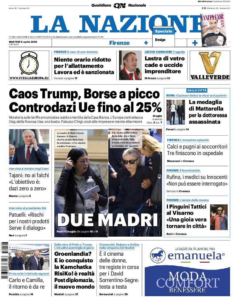 Firenze - martedì 08 Aprile 2025