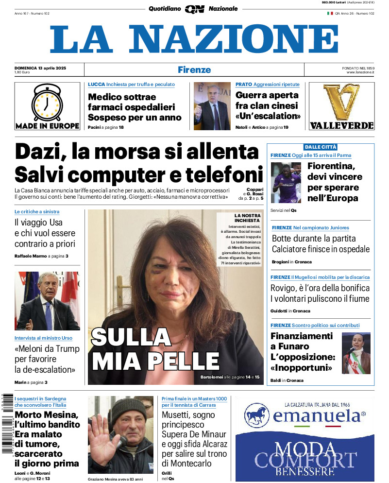 Firenze - domenica 13 Aprile 2025