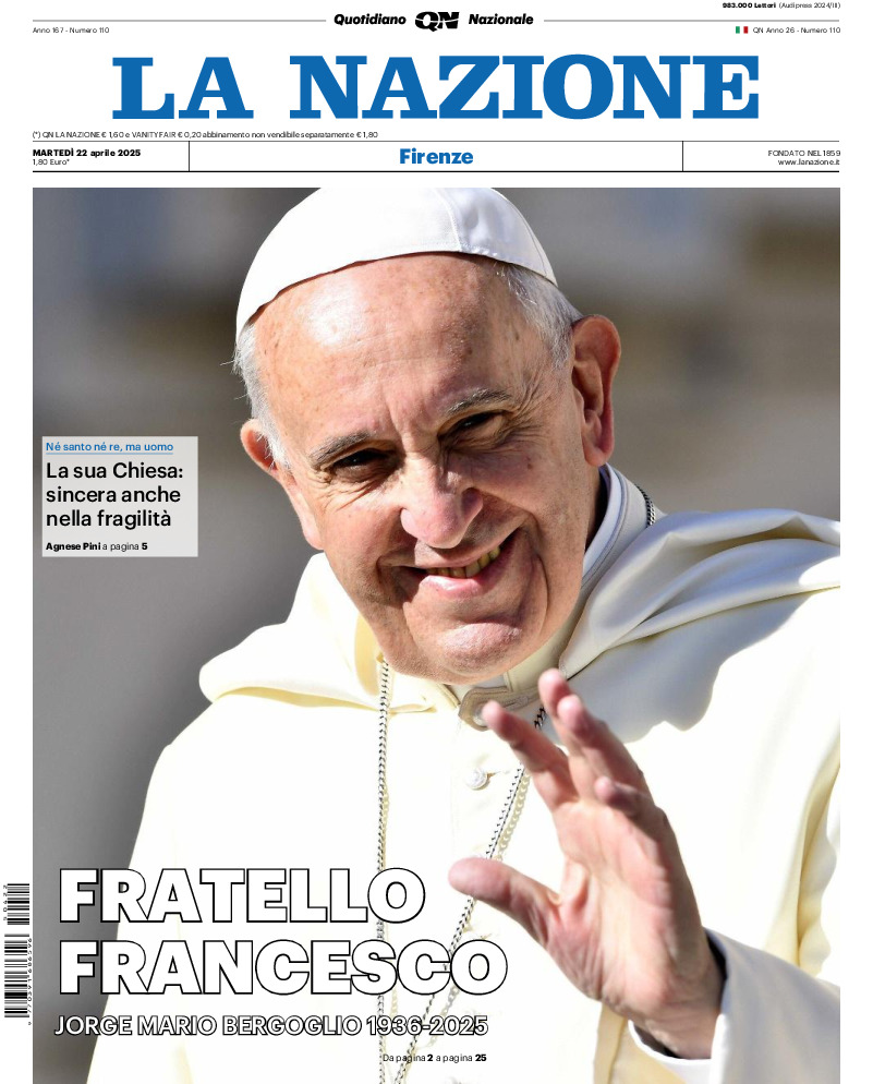 Firenze - martedì 22 Aprile 2025