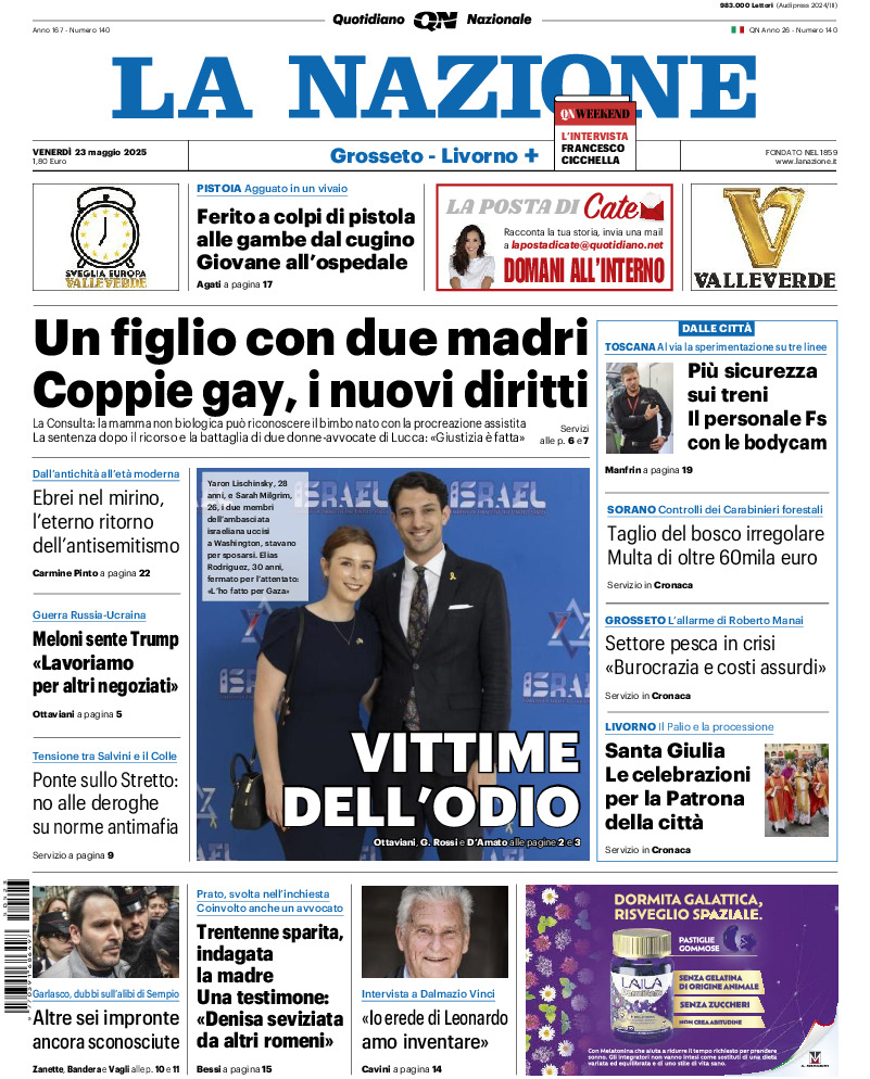 Livorno - venerdì 23 Maggio 2025