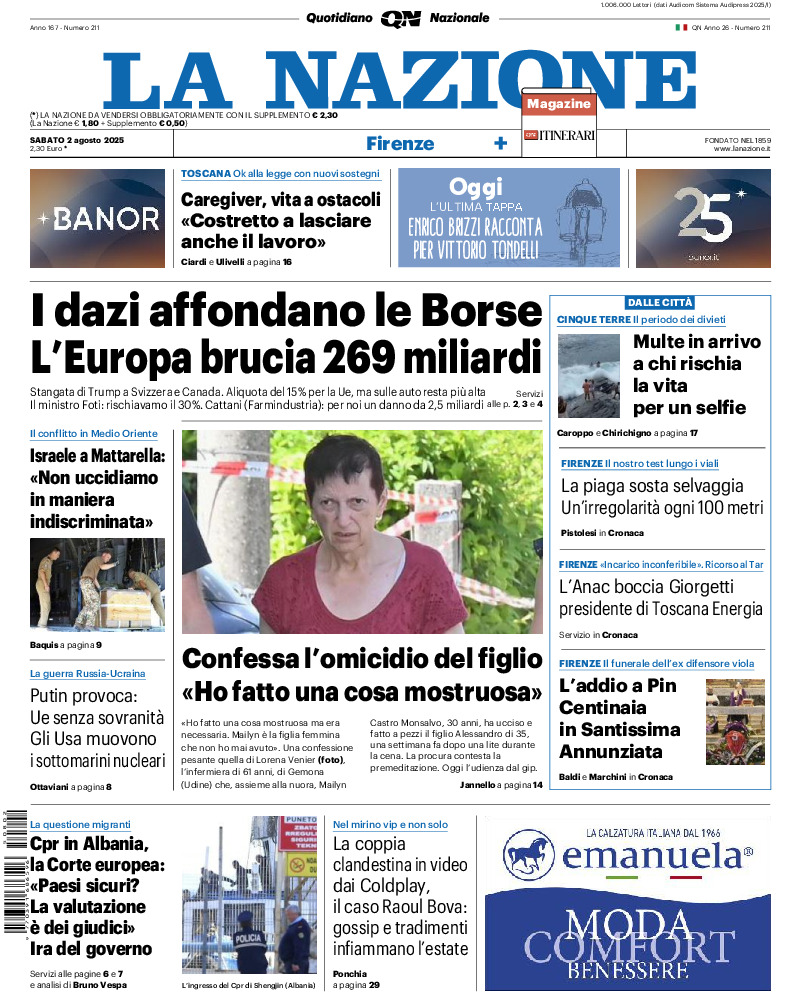 Firenze - sabato 02 Agosto 2025