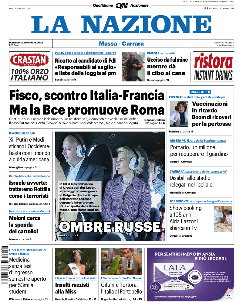 Massa Carrara - martedì 02 Settembre 2025