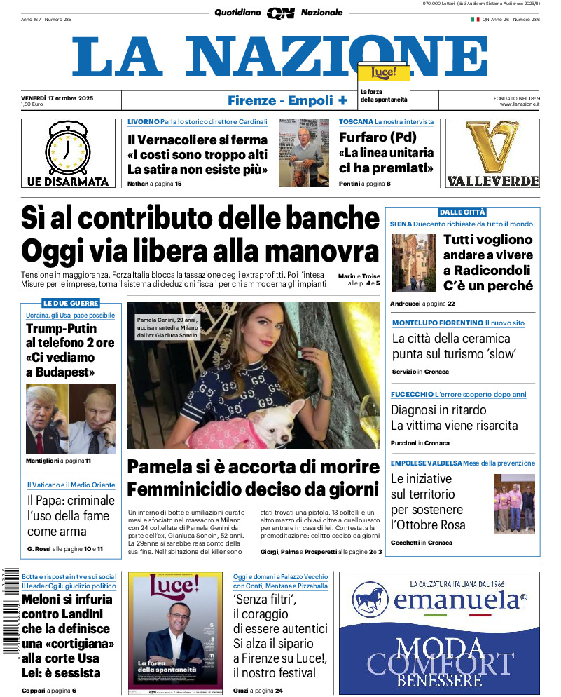 Empoli - venerdì 17 Ottobre 2025 20251017 N CRN 17