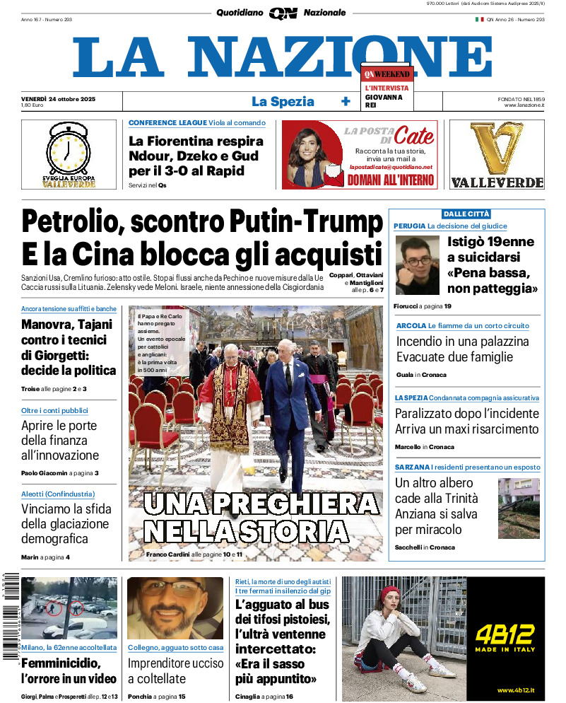 La Spezia - venerdì 24 Ottobre 2025 20251024 N SPZ 25